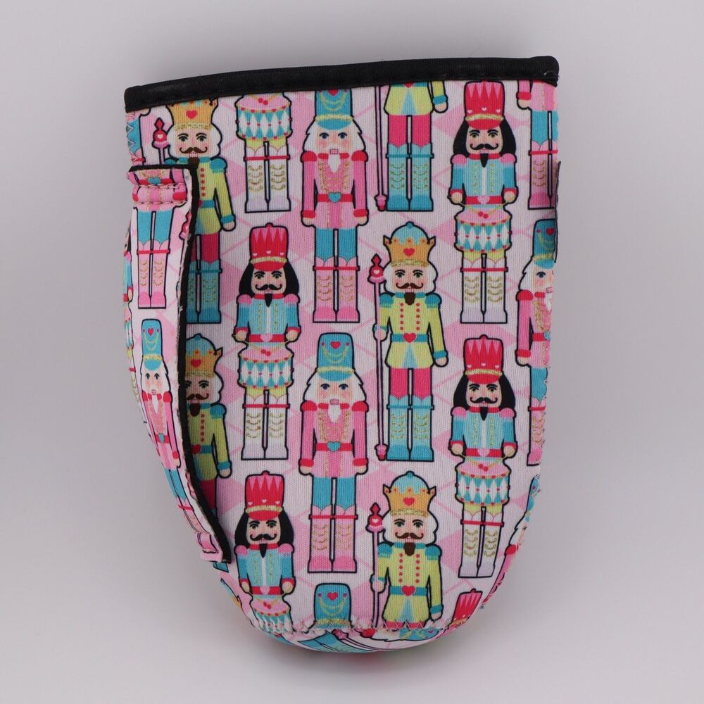 Nutcracker Christmas Themed Insulated Tea Gazies Sleeve